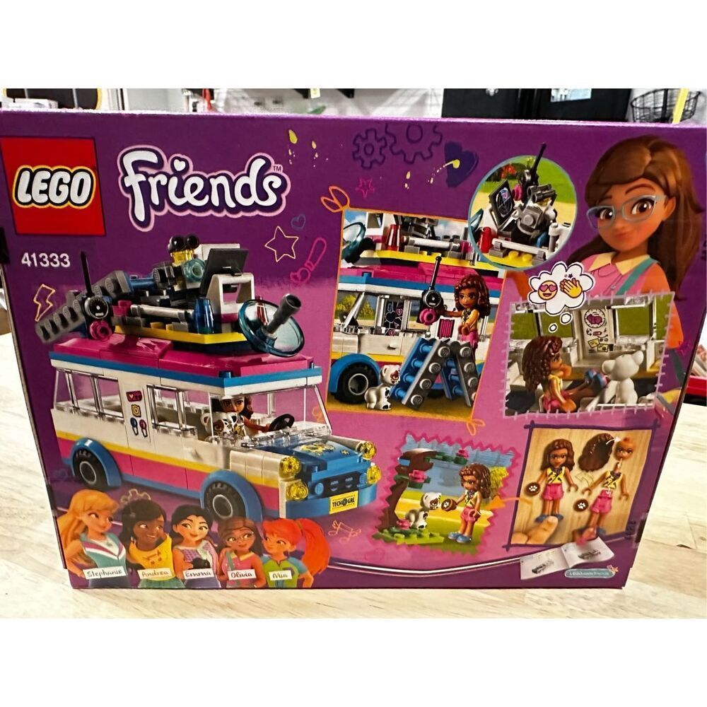 Lego Friends Set #41333 Olivia's Mission Vehicle  NEW SEALED - Picture 3 of 4